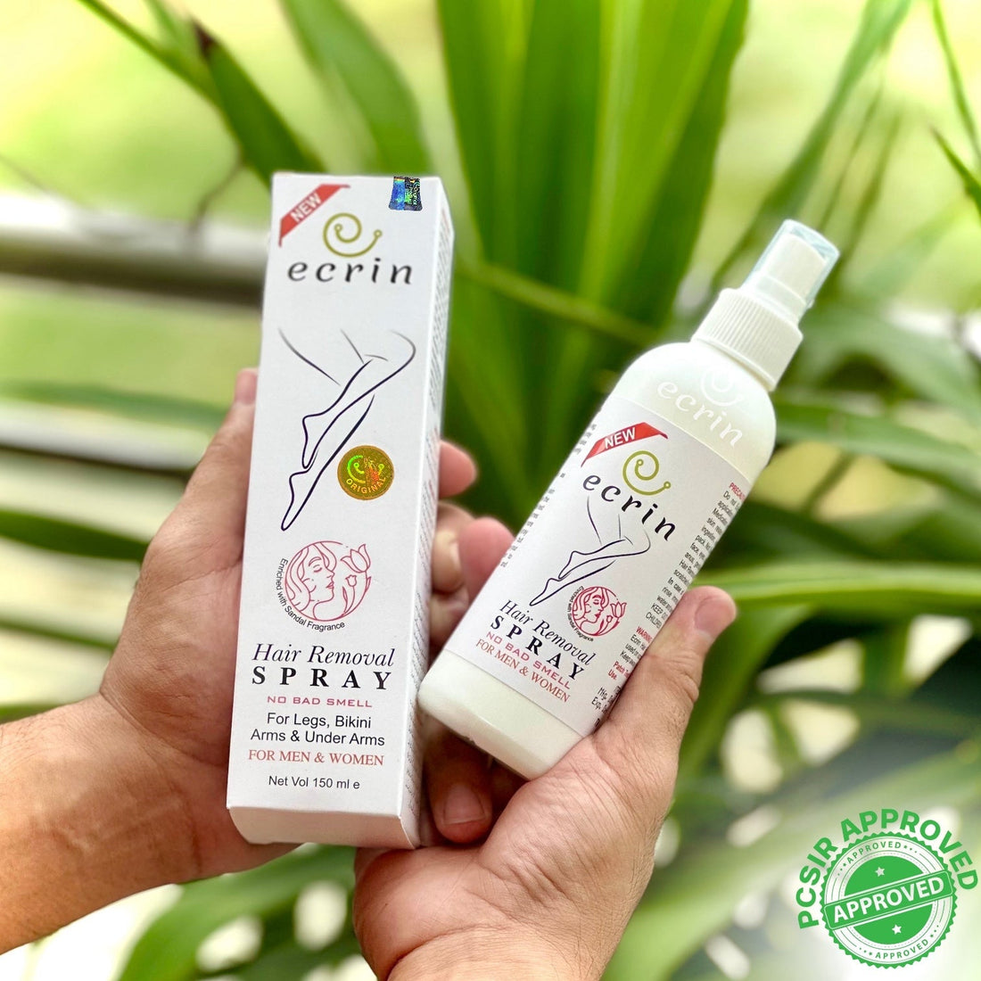 🌸 Experience the Smoothness: Ecrin Hair Removal Spray is Your Skincare Secret Weapon