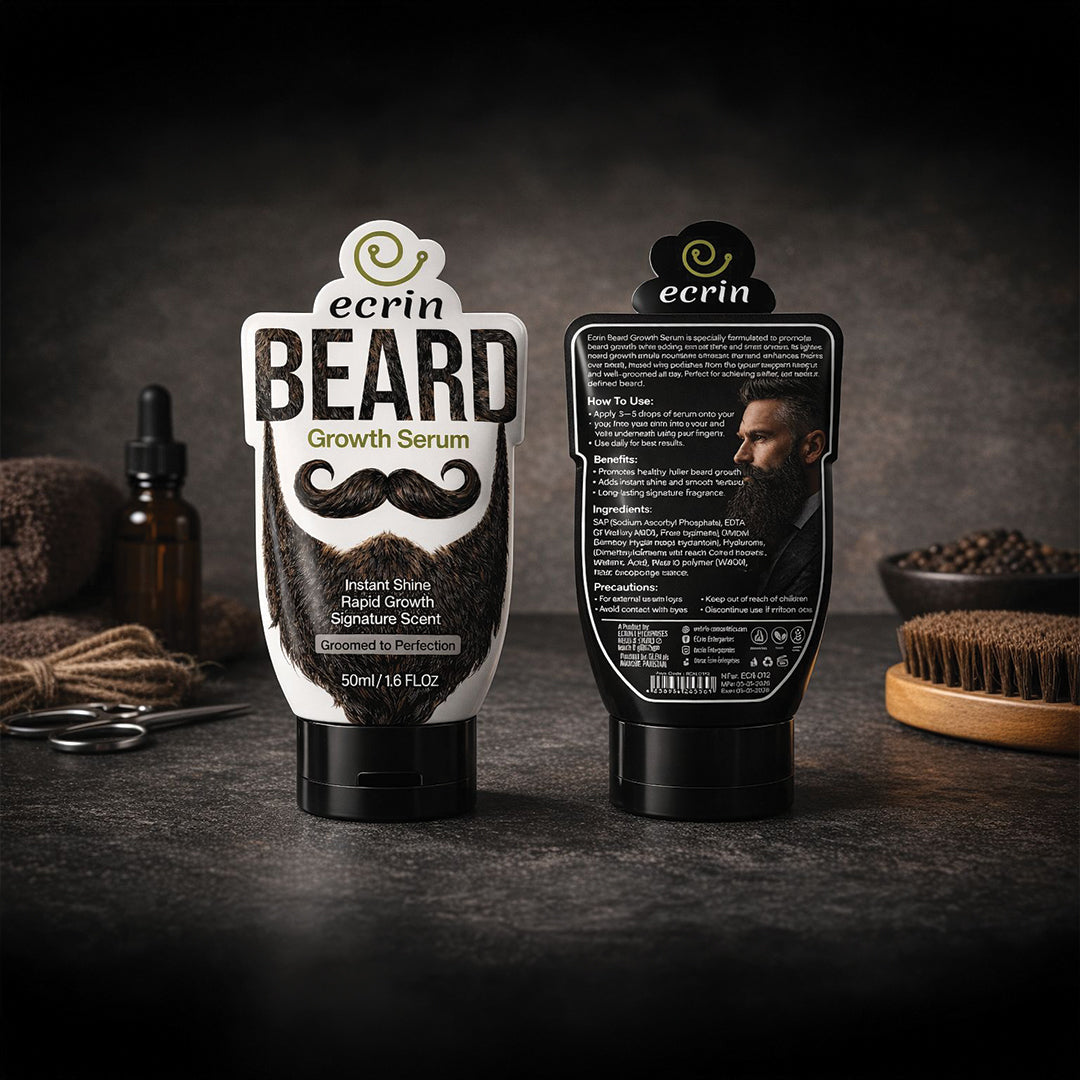 Ecrin Beard Growth Serum - 50ml - Get Best Results