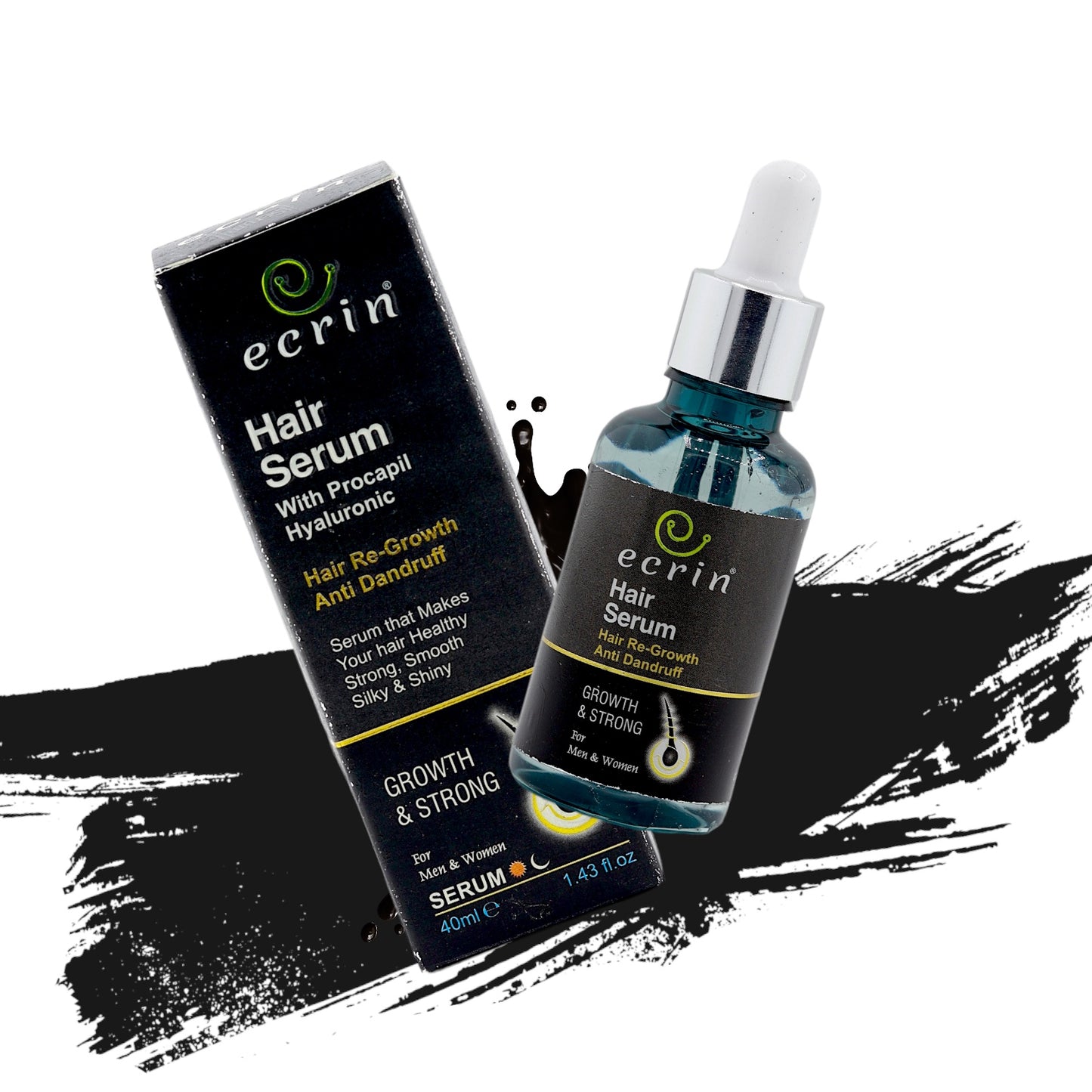 Ecrin Hair Growth Serum - 40 ml - Best Results